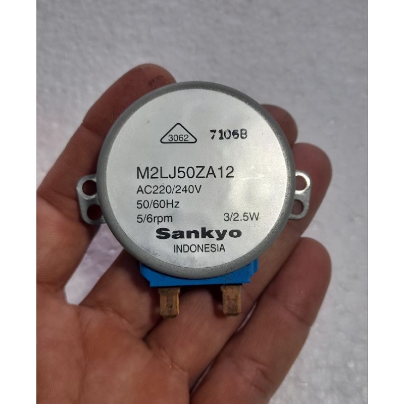 มอเตอร์หมุนจานไมโคร SANYO EM-X367 มือสองของแท้ 100%