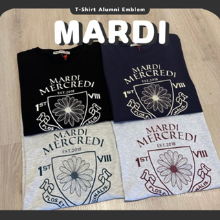 (พร้อมส่ง/แท้) เสื้อ Mardi Mercredi รุ่น T-Shirt Alumni Emblem มีให้ได้เลือก 4 สี