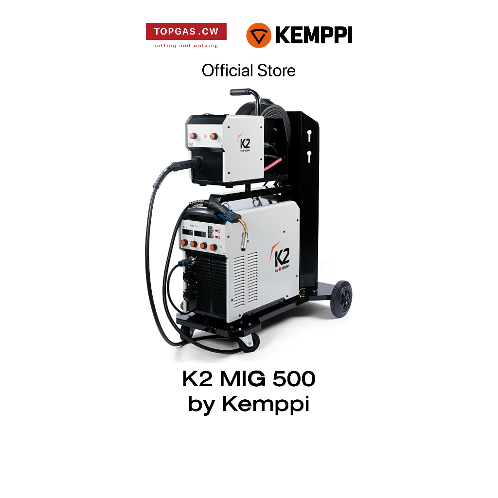K2 MIG 500 (3PH) by Kemppi เครื่องเชื่อม CO2, ตู้เชื่อม MIG ❘ topgascw