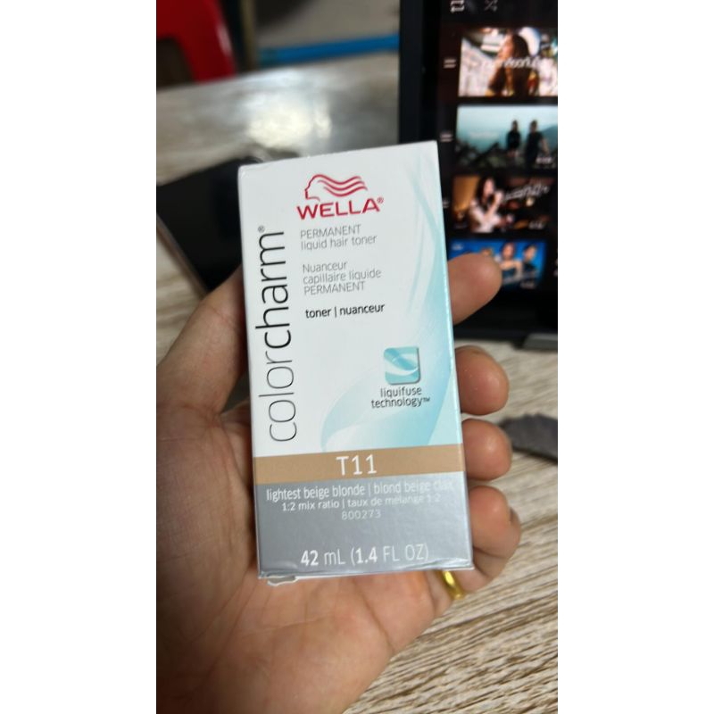 wella colorcharm t11