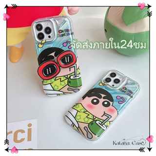 🎐จัดส่งภายใน24ชม🎐เคส for iPhone 11 14 Pro Max Case for iPhone 12 13 ป้องกันการตก การป้องกัน พร้อมขาตั้ง การ์ตูน น่าสนใจ