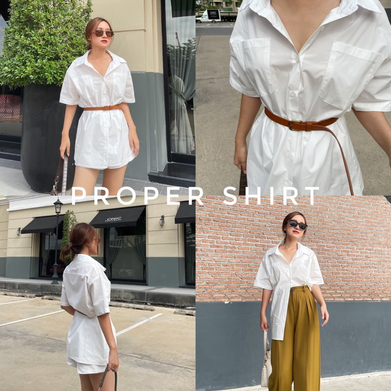 เชิร์ตขาว ร้านknockknock.th