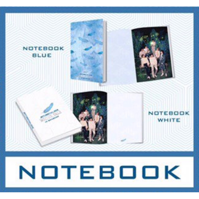 สมุดโน้ต สมุดบันทึก got7 Got7 nestival2018  winter tale ของสะสมgot7