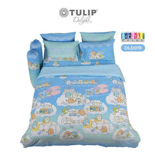 TULIP Delight ซุมิกโกะ Sumikko DLD019 ลิขสิทธิ์แท้ San-X ชุดผ้าปูที่นอน ผ้าห่ม ผ้านวม พิมพ์ลายการ์ตูน