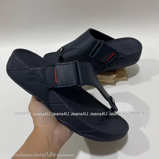 [พร้อมส่ง] รองเท้าแตะผู้ชาย แบบหนีบ สายหนัง ลายเข็มขัด ใส่สบาย