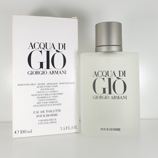 น้ำหอมแท้ Giorgio Armani Acqua Di Gio Homme for Men EDT 100 ML กล่องขาวของแท้