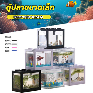 ตู้ปลาขนาดเล็ก  สำหรับปลาขนาดเล็ก สามารถวางต่อกันเป็นคอนโดได้ aquarium