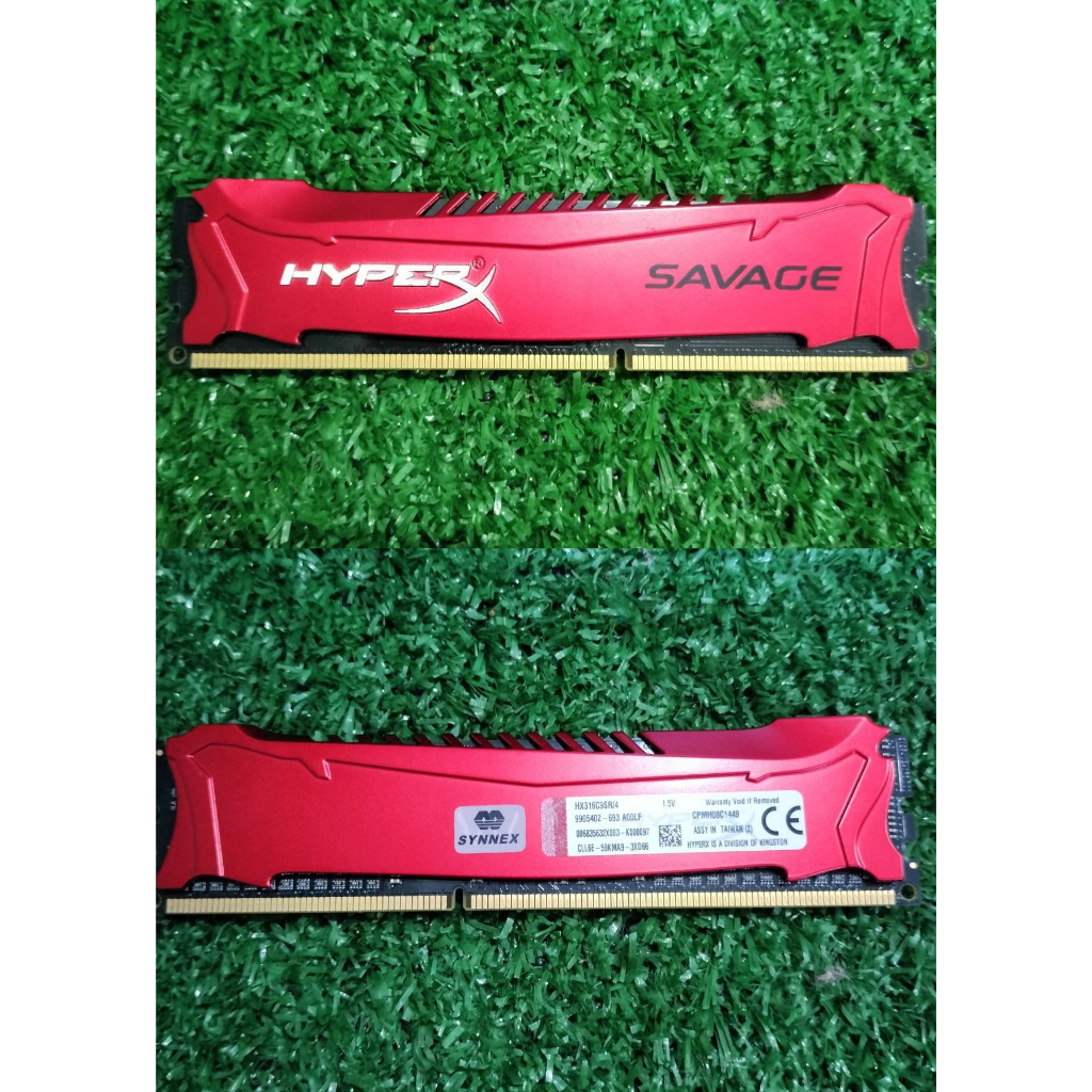 RAM มือสอง KINGTON  hyperx savage 4G (1600)