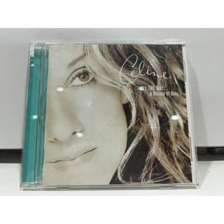 1   CD  MUSIC  ซีดีเพลง  Celine Dion  ALL THE WAY  A   DECADE OF SONG       (C16F89)