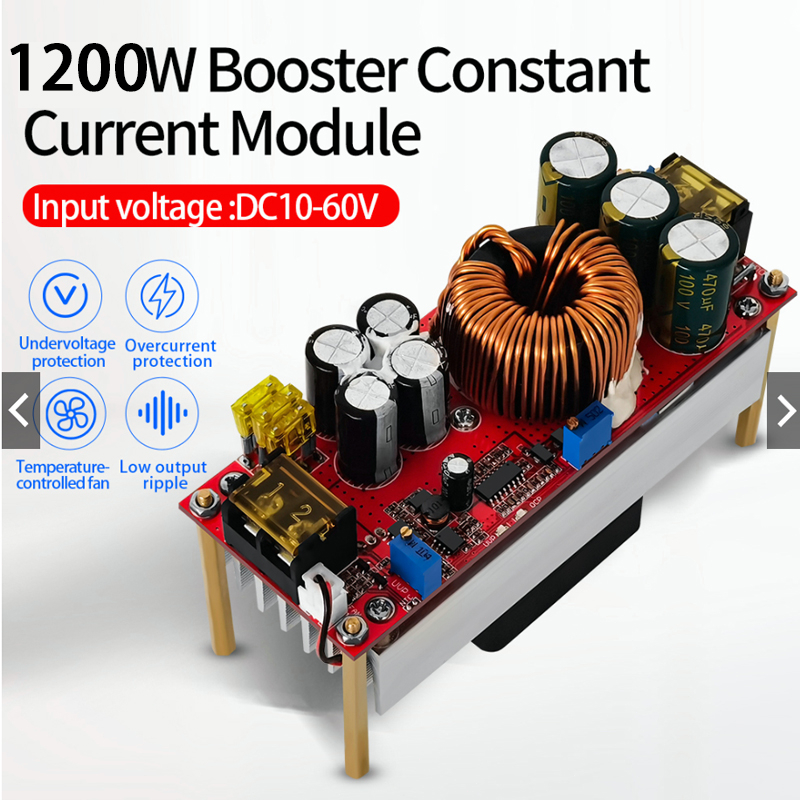 Boost 1200W 1800W 20A Boost Boost DC Boost โมดูล Boost Converter Boost 8-60V ถึง 12-83V