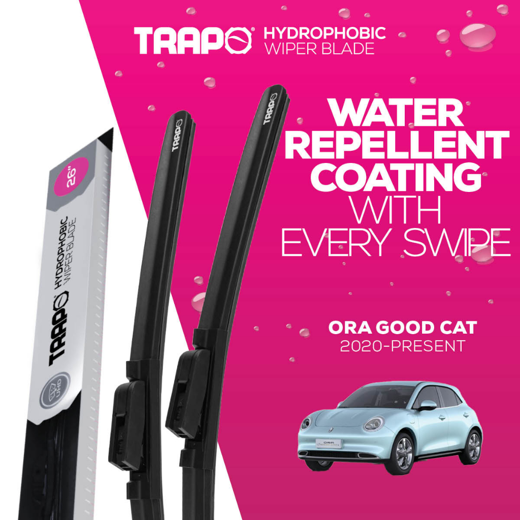 ที่ปัดน้ำฝน Trapo Hydrophobic ORA Good Cat (2020-ปัจจุบัน) 1 คู่
