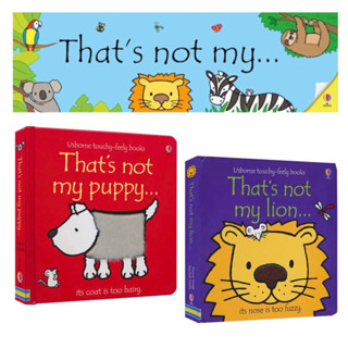 Usborne Thats Not My Puppy / Thats Not My Lion : Its Coat Is Too Hairy(Usborne Touchy-Feely Books), Ages:0-3