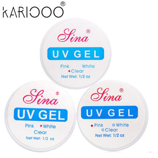 เจลต่อเล็บ UV Gel  สีใส/สีขาว/สีชมพู KIKO BEAUTY NG05