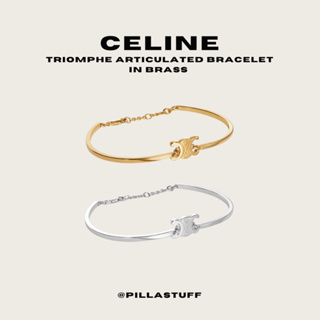 แท้100%🔥 Celine triomphe bracelet กำไลเซลีน