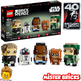 LEGO® BrickHeadz™ Star Wars™ 40th Anniversary Battle of Endor Heroes  – The Ultimate Collector’s Set for True Fans!