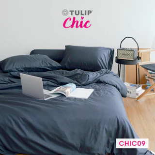 TULIP CHIC สีพื้น CHIC09 ชุดเครื่องนอน ผ้าปูที่นอน ผ้าห่มนวม สัมผัสนุ่มสบายสไตล์มินิมอล