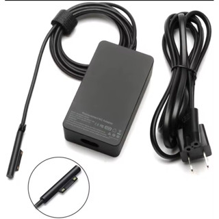 15V 4A 65W สำหรับ Microsoft Surface PRO3 pro4 Pro 5 Pro 6 Pro7 Power Adapter 1706 Charger FAST CHARGE 5V 1A