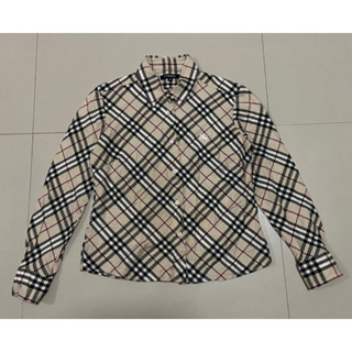 เสื้อเชิ๊ตแขนยาว Burberry ลายnova check