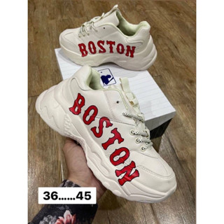 🌪🔥 พร้อมส่ง New MLB Boston รองเท้ากีฬาของผู้หญิงมีของพร้อมส่ง🔥