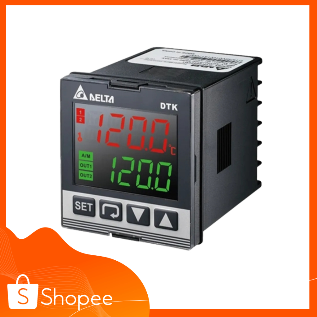 Delta Temperature Controller DTK4848R12(Relay 250VAC 5A) RS-485