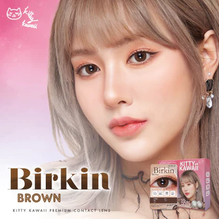 Kitty Kawaii Contact Lens : Birkin Brown (Blister pack) - คอนแทคเลนส์รายเดือน