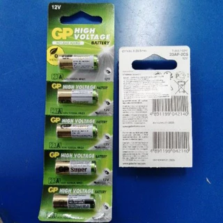 ถ่านรีโมท GP 23A 12V ของบริษัท GP แท้ 100% ราคาต่อ 1ก้อน