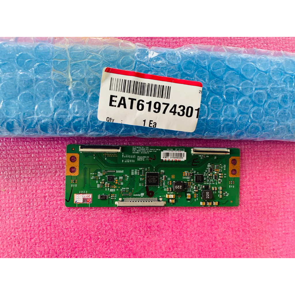 LG T-Con ภาคแท้ใหม่ EAT61974301 6870C-0452A รุ่น 42LA6130 42LA6200 42LA623T 42LN ttb