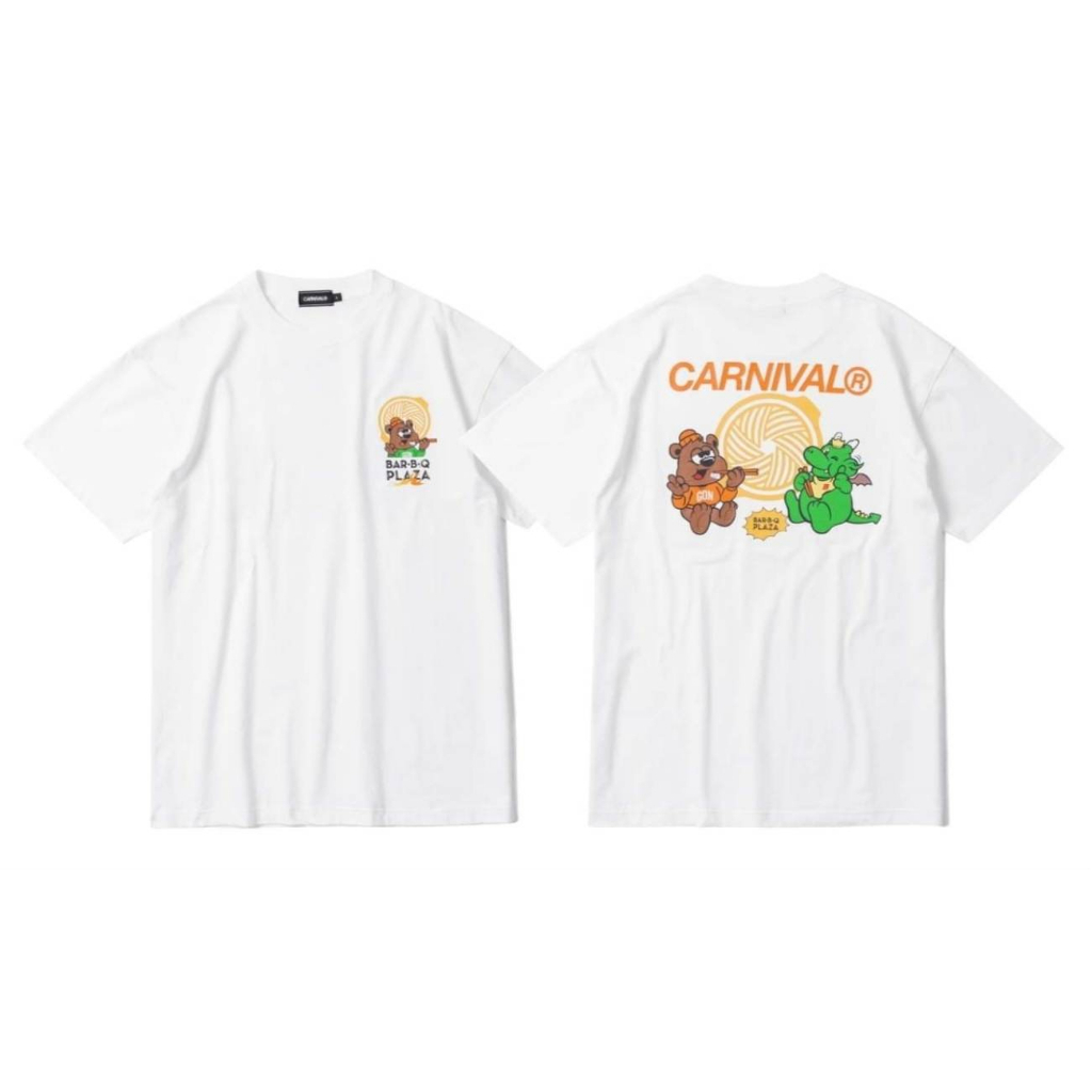 Carnival X Bar B Q Plaza Yummy T-Shirt White Size M