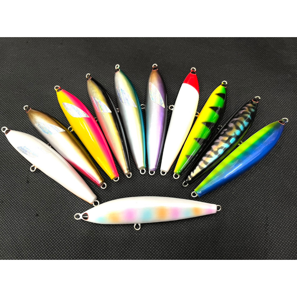 เหยื่อตกปลา Mustad An Prew(ไม่มีตาเบ็ด)รุ่น 100(sw) /120(sw) ไม้แท้ 100%