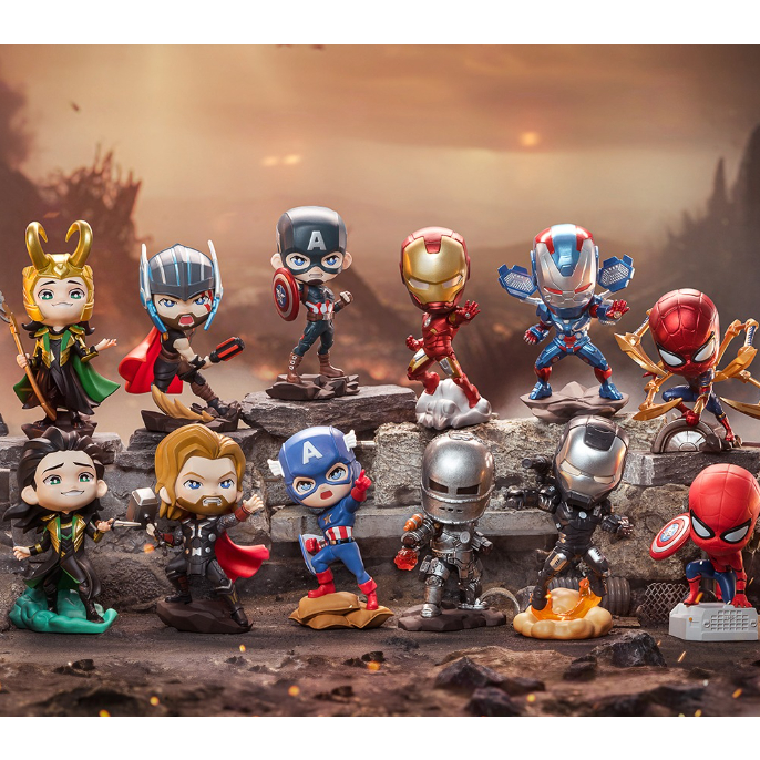 [พร้อมส่ง ถูกที่สุด] Disney Marvel Avengers Infinity Saga Box set กล่องสุ่มลิขสิทธิ์แท้จาก POPMART