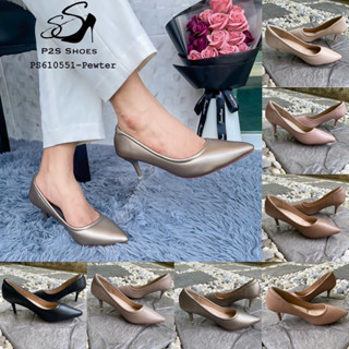 P610551 รองเท้าคัชชูส้นสูง 2.5”