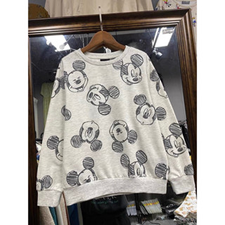 เสื้อวอร์มสเวตเตอร์ เสื้อมิคกี้ Mickey Mouse  งาน ❣️Disney❣️ แท้💯% (TS171)