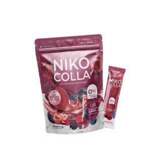 Niko colla นิโกะคอลลา คอลลาเจน น้ำชงรสเบอร์รี่(1ห่อมี5ซอง )