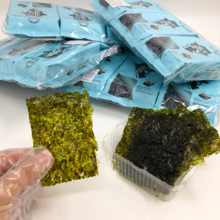 🍙สาหร่ายทะเลปรุงรส🍙สาหร่ายเกาหลี 1 ห่อ 3 ห่อ KOREA SEAWEED สาหร่ายห่อข้าว 김 สาหร่ายปรุงรส นำเข้าจากเกาหลี