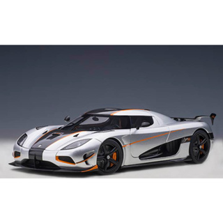 รถโมเดลจาก Auto Art 79024 Koenigsegg Agera RS Silver/Black