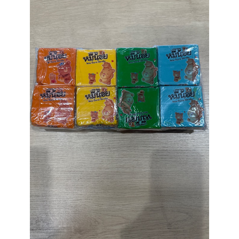 ดินน้ำมันไร้สาร ตราหมีน้อย (1×24 ก้อน)