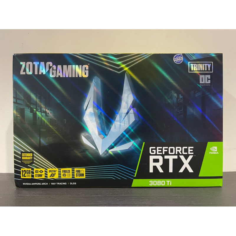 VGA (การ์ดแสดงผล) ZOTAC GAMING GEFORCE RTX 3080 TI TRINITY OC - 12GB GDDR6X (มือสอง) ประกันร้าน 3เดื