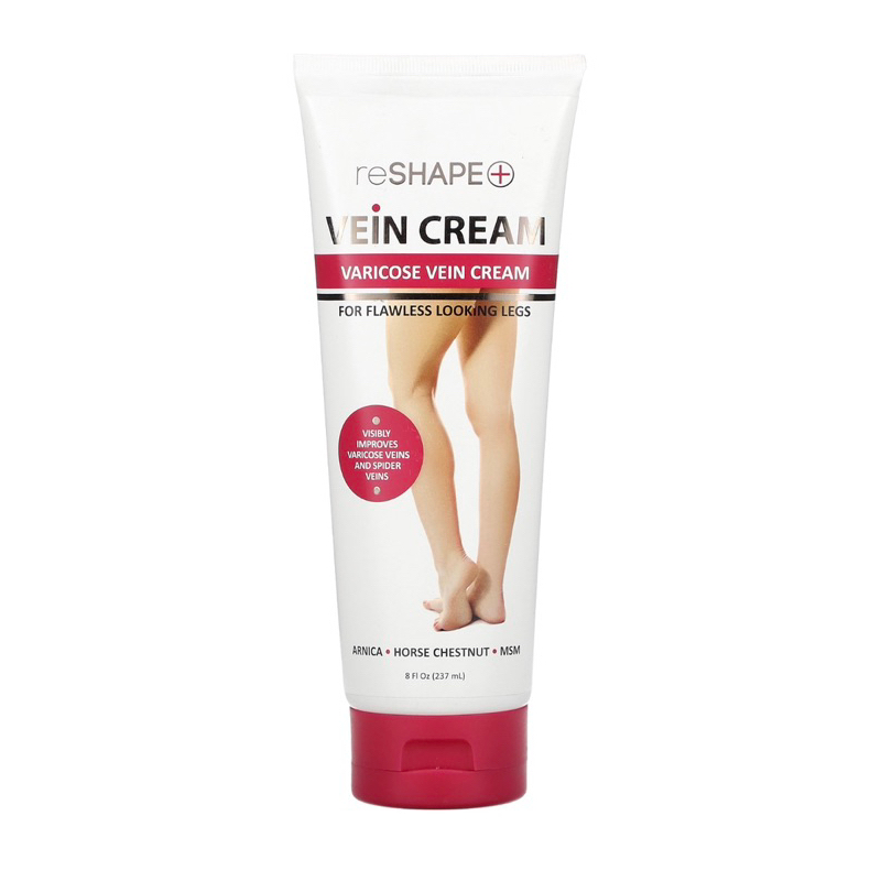 พร้อมส่ง  ของแท้100% จากUSA ครีมทาเส้นเลือดขอด Reshape plus Varicose vein cream 237ml.