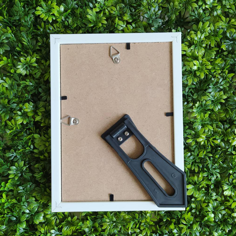 กรอบรูป 8x10 8x12 นิ้ว A4 และ ขนาดทะเบียนสมรส กรอบรูปมินิมอล ตั้งและแขวน พร้อมกระจก - รูปที่ 2