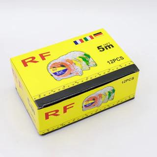 ตลับเมตรสีใส 5 เมตร พกง่าย (คละสี) คุ้มค่า ราคาถูก คุณภาพดี!!!