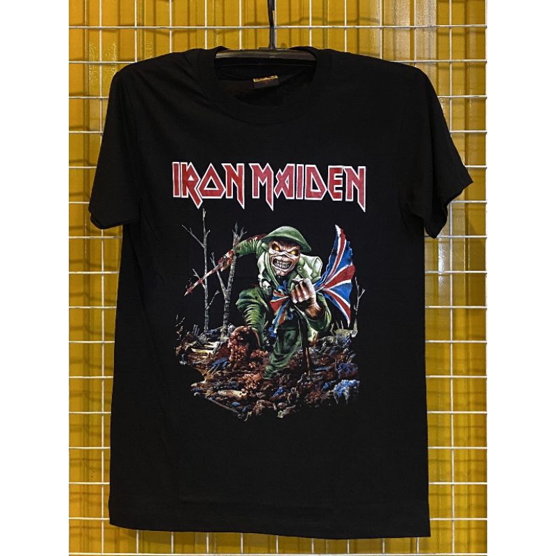เสื้อยืดลายวง Iron Maiden