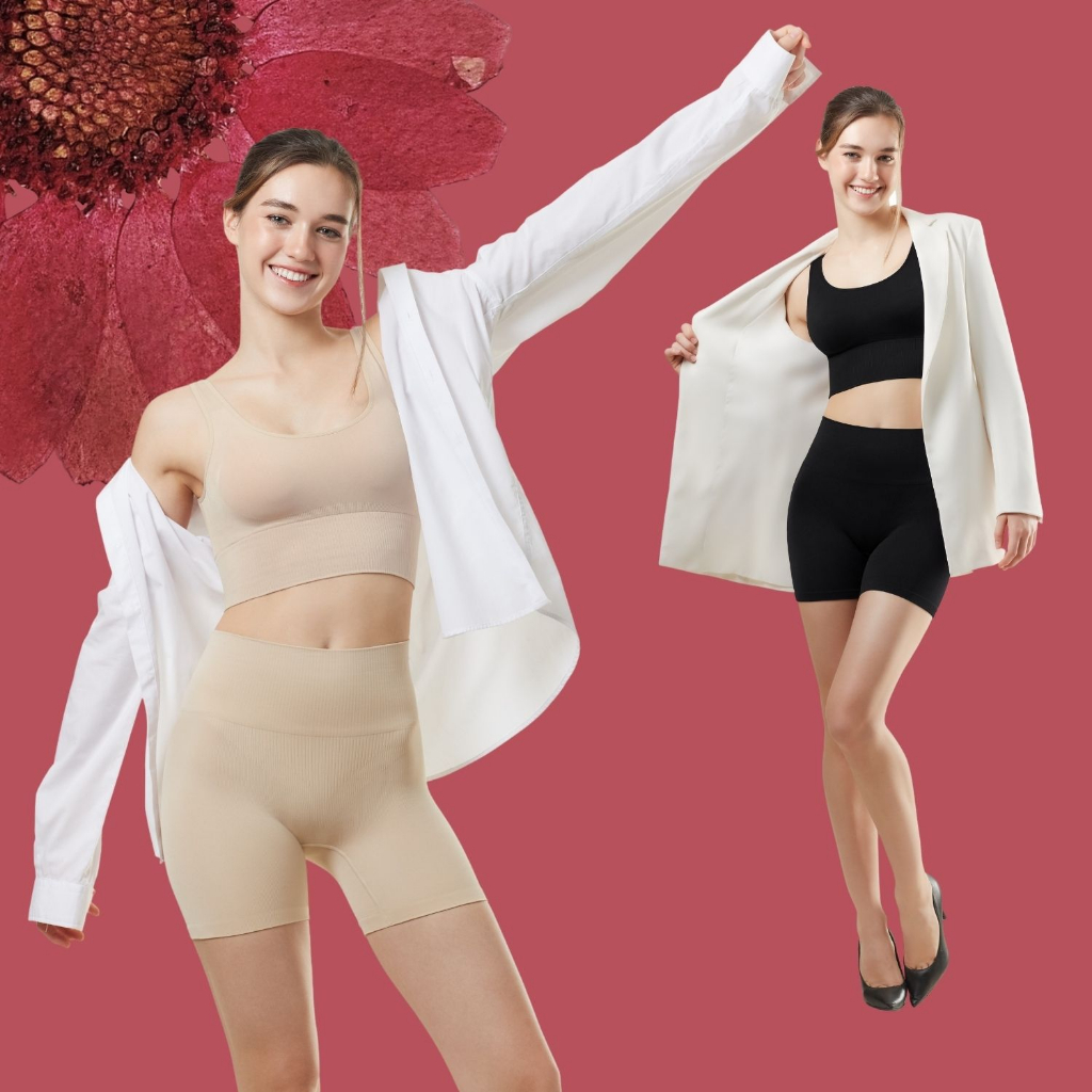 CHERILON Curve Seamless Bra เชอรีล่อน เสื้อครอป  เสื้อใน กระชับอก เก็บเนื้อส่วนเกินรอบลำตัว ผ้านุ่ม ใส่สบาย ONIC-SLIMF1