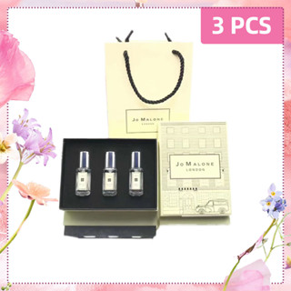 🌺9ml*3丨Jo Malone Perfume Gift Set /jomalone English Pear/Wild Bluebell/Wood Sage &amp; Sea Salt น้ำหอม