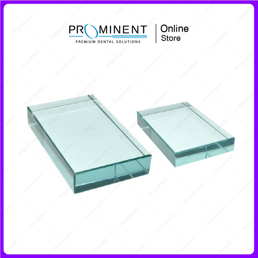 Dental Lab Mixing Glass Slab สำหรับผสมสาร