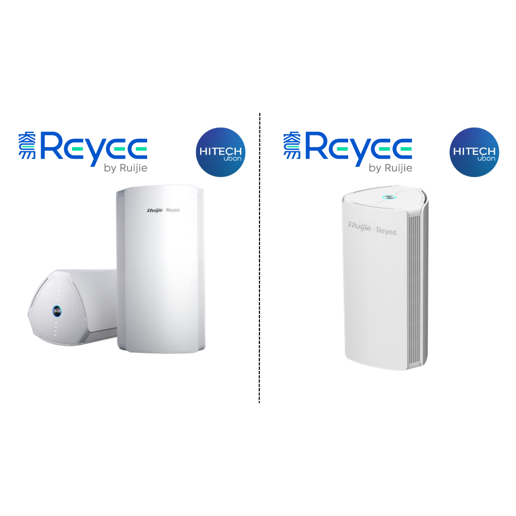 [ประกัน 3ปี] Ruijie Reyee RG-M18 2Pack AX1800 Mesh Wifi Router เมดเราเตอร์ AX1800 HITECHubon