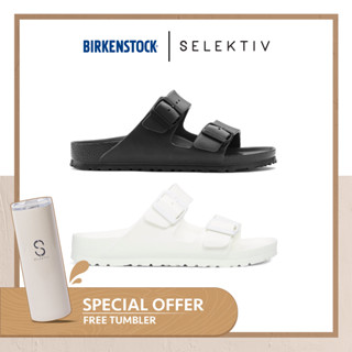 BIRKENSTOCK ARIZONA EVA WHITE / BLACK