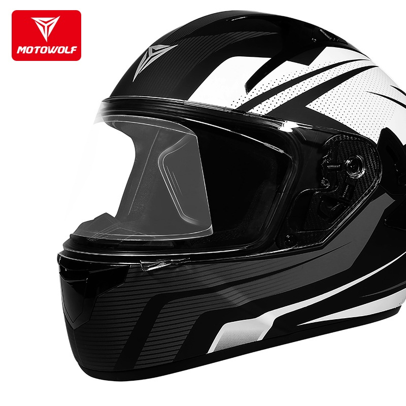 [สินค้ามีพร้อมส่ง ] Motowolf MDL 1912B  ฟิลม์กันรอย กันน้ำ ไม่เป็นฝ้า ไม่เป็นไอ  ชิวฟิล์มติดหมวกกันน็อค - รูปที่ 4