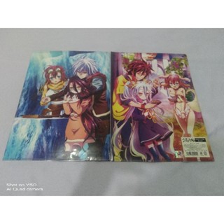 🌋ถูกลิขสิทธิ์🌋ของสะสม เซทแฟ้ม โน เกมส์ โน ไลฟ์ (No Game No Life)