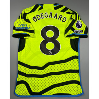 เสื้อบอล เพลเย่อ อาเซนอล เยือน 2023-24 Player Arsenal Away 2023  8 ODEGAARD อาร์มพรีเมียร์ลีค ผ้าทอเกรดดีที่สุด