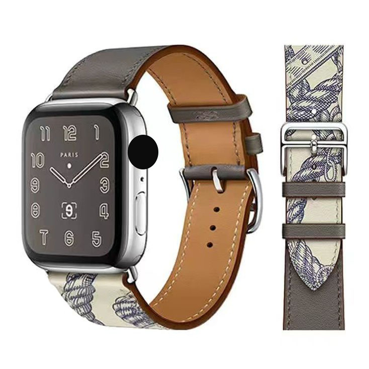 สายนาฬิกาหนังสำหรับสายนาฬิกาiwatch 1 2 3 4 5 6 78 910 se49mm 46mm38mm 40mm 41mm 42mm 44mm 45mmสายนาฬิกาหนังสปอร์ต